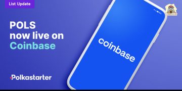 $POLS Token ของ Polkastarter ประกาศ List บน Coinbase และ CoinbasePro แล้ว