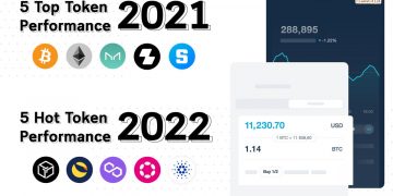 5 เหรียญ top token performance ปี 2021 และ  5 เหรียญ hot token ที่น่าจับตามองในปี 2022 มีเหรียญไหนไปดูกัน