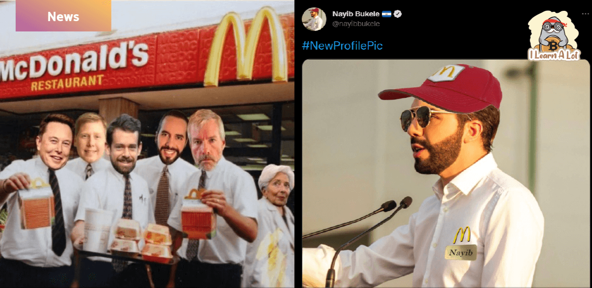 แซวกันให้แซ่ดจนต้องเปลี่ยนโปรไฟล์ ขนาดประธานาธิบดี El salvador ยังต้องสมัครเข้า Mcdonald’s Family