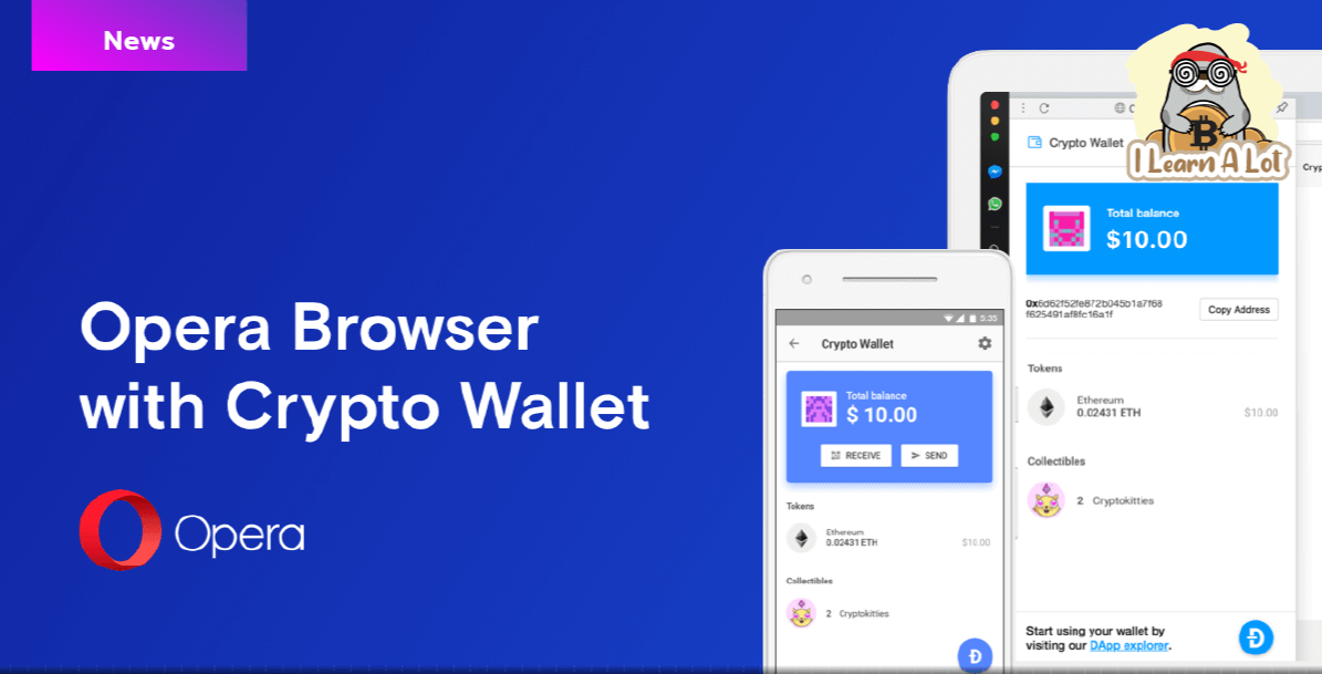 สะดวกไปอีก ใช้ Opera Crypto Browser ผ่าน iPhone และ iPads ได้แล้ว